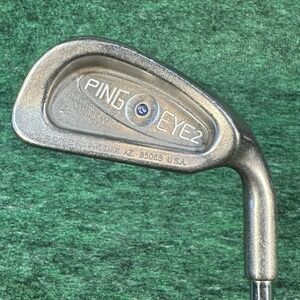 Vintage Ping Eye 2 Karsten 2 Iron Blue Dot Steel Shaft Mens Golf Club USA